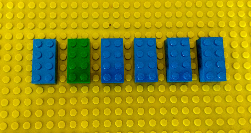 kreatywna zabawa klockami wykluczenia lego