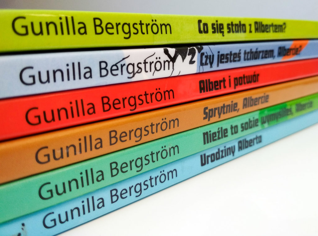 literatura szwedzka dla dzieci gunilla bergstrom albert zakamarki