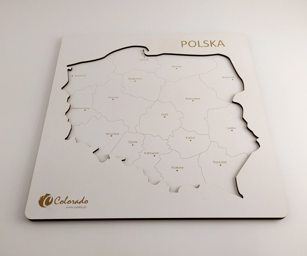 mapa polski ukladanka 41