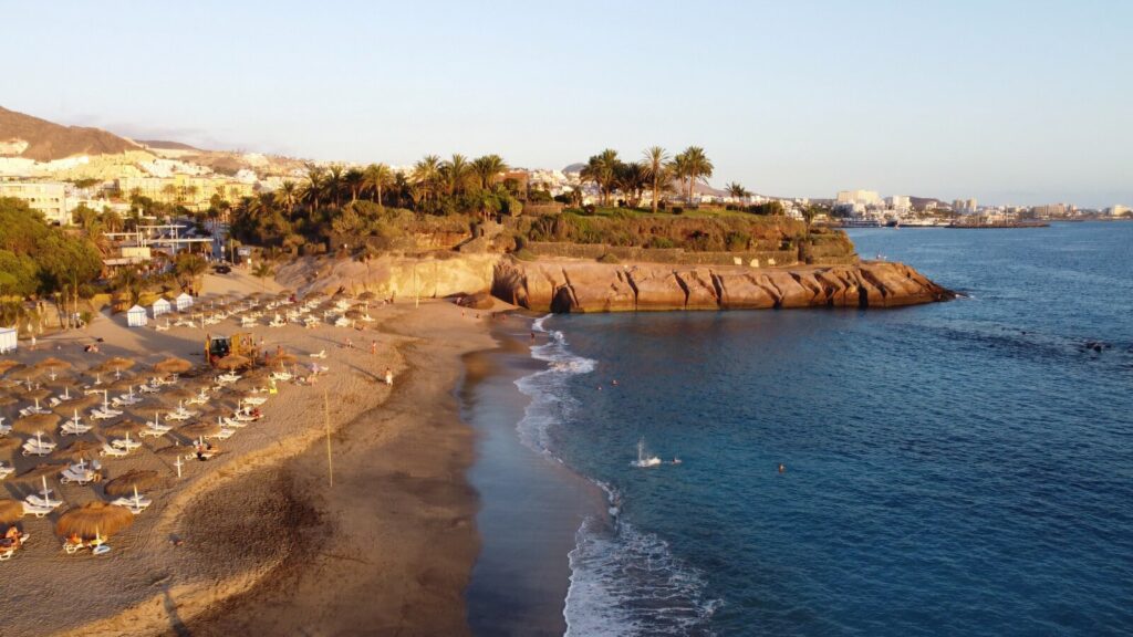 plaże dla dzieci na Teneryfie Playa del Duque