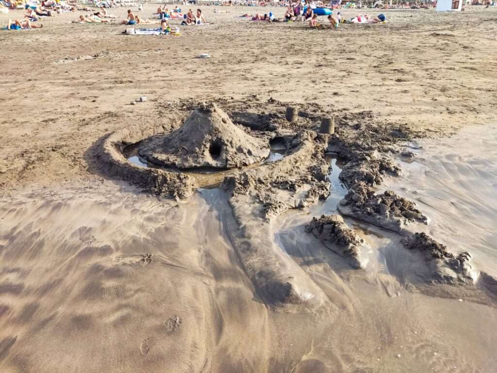 plaże na Teneryfie Playa de Torviscas