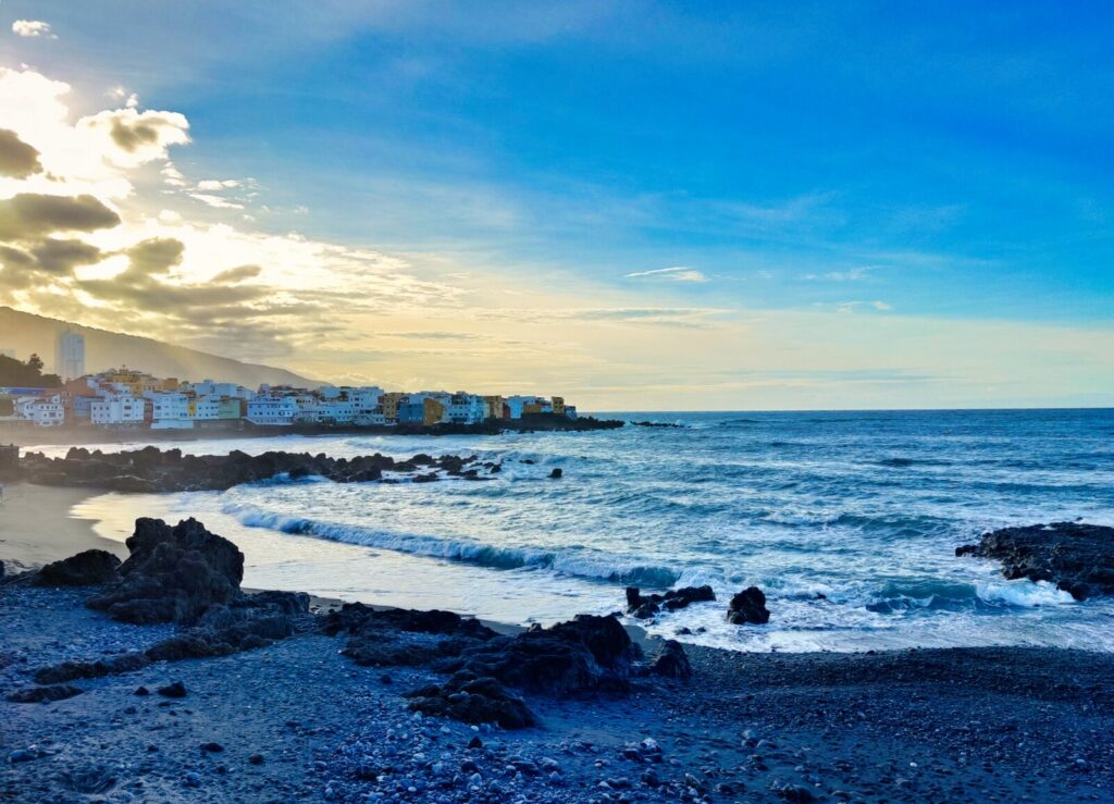 plaże na Teneryfie playa Playa Jardín