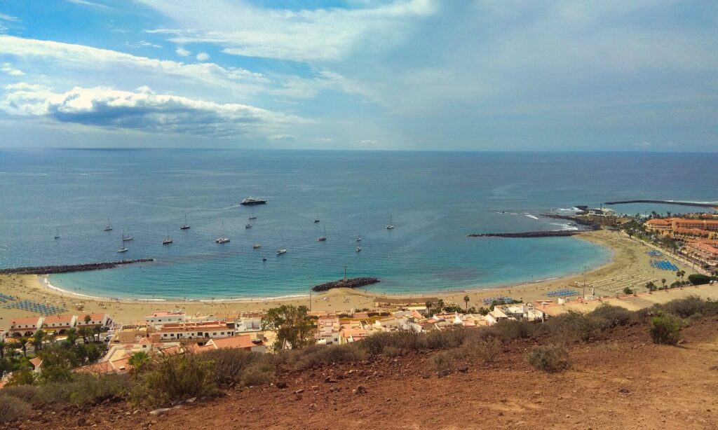 plaże na Teneryfie playa las vistas