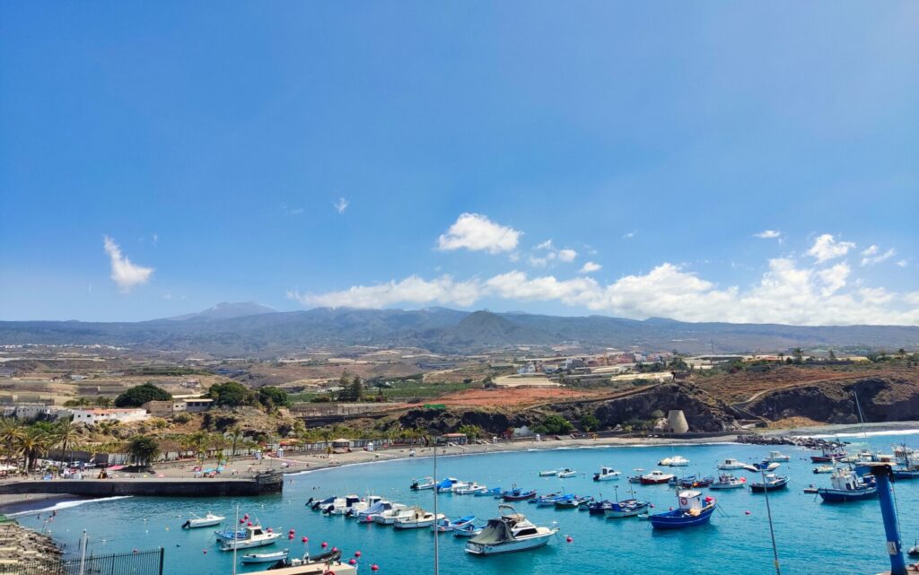 plaże na Teneryfie Playa de San Juan