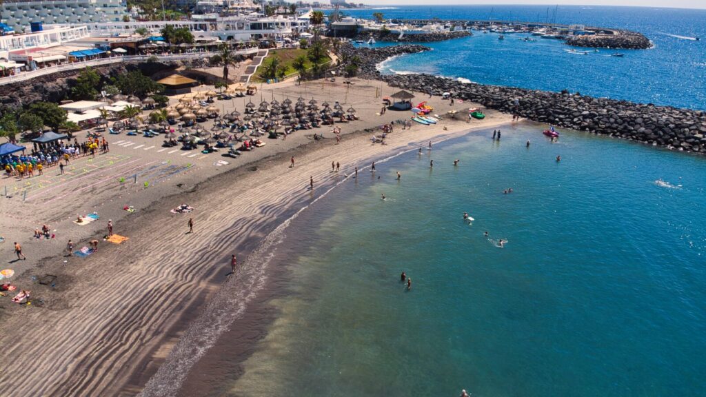 plaże na Teneryfie Playa de Torviscas