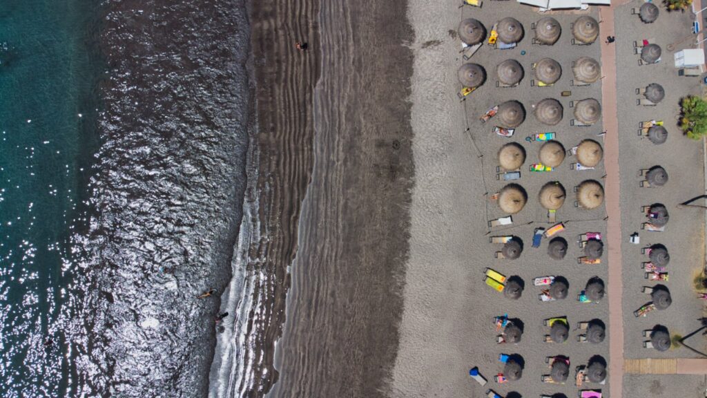 plaże na Teneryfie Playa de Fañabé