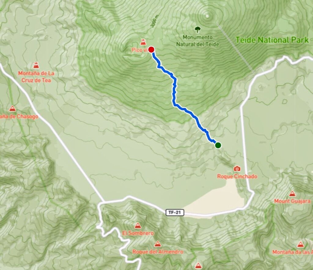 szlaki z pozwoleniem na teneryfie Teide (3)