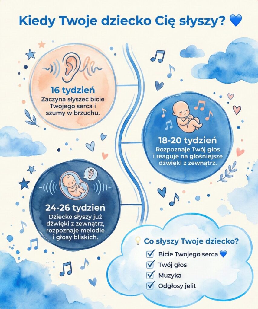 kiedy twoje dziecko Cie slyszy
