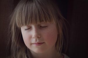 person, human, child, girl, face, closed eyes, sense, feel, close up, sense, sense, sense, sense, sense, feel
