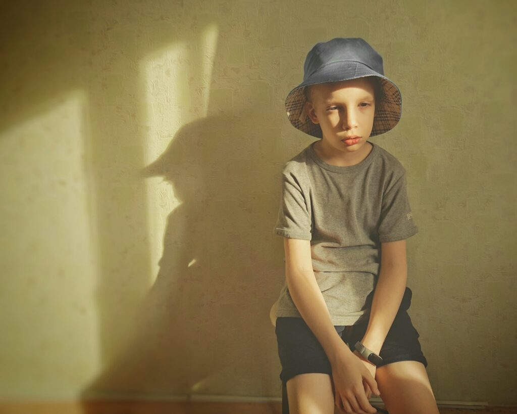 postawa dziecka a twarz