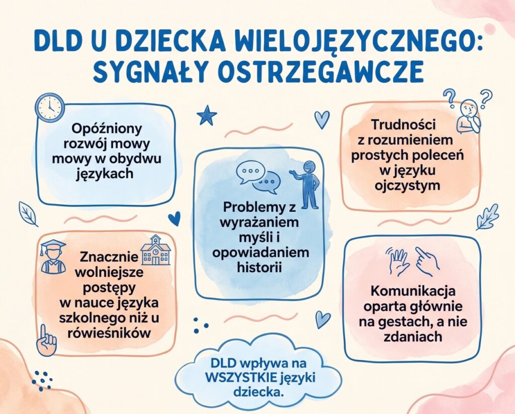 dld u dzieci dwujezycznych