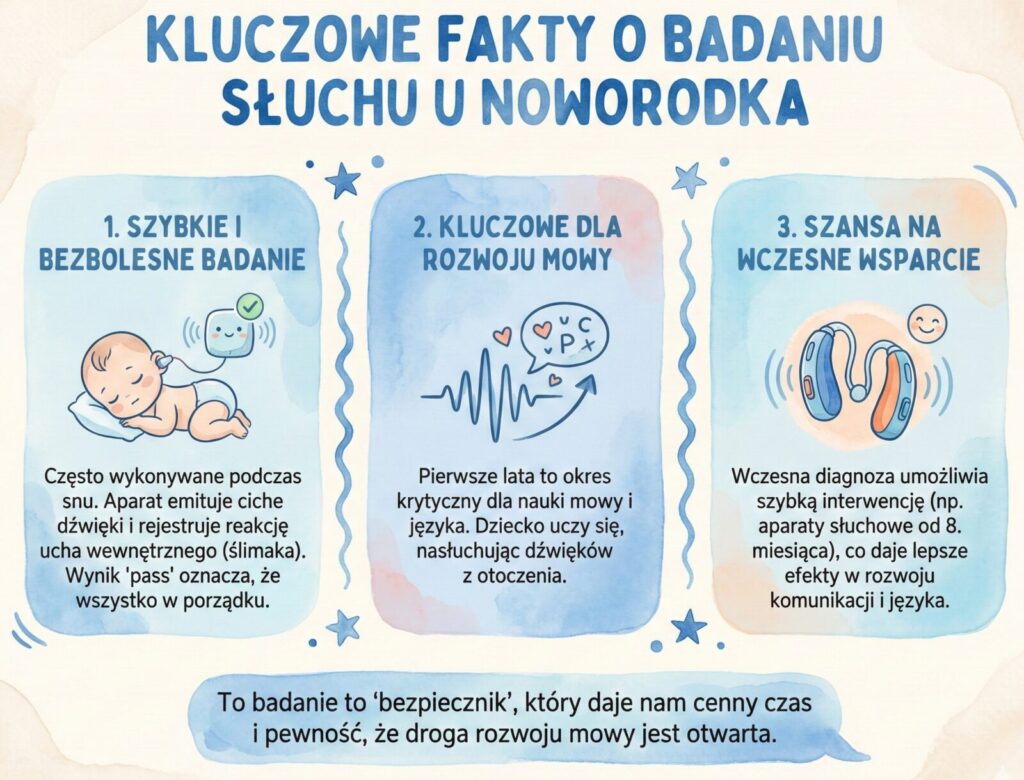 badanie sluchu u noworodka