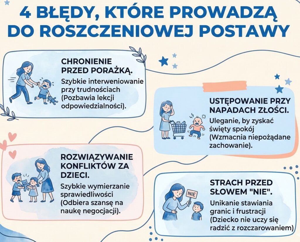 roszczeniowa postawa dziecka
