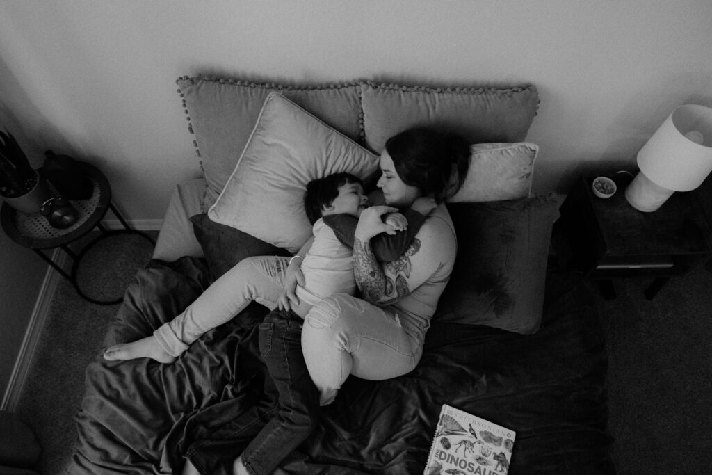 spokojny rytuał przed snem dla dziecka