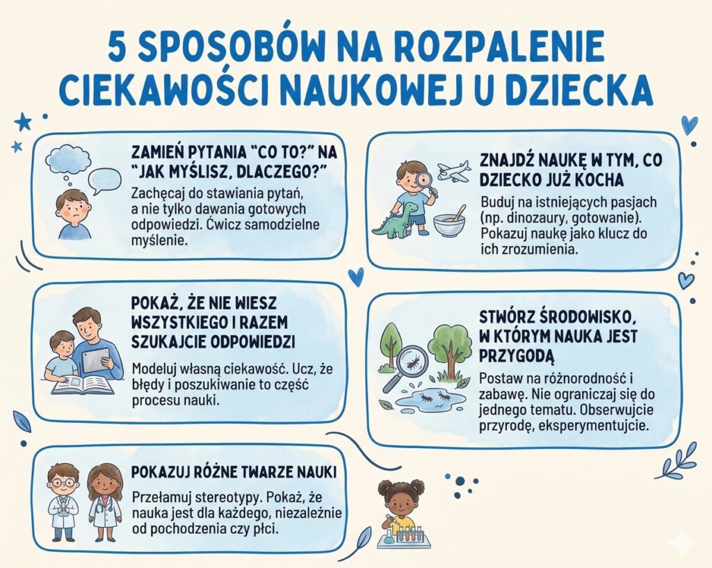 jak rozbudzic ciekawosc dziecka