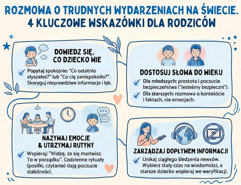 jak rozmawiac zdzieckiem o wydarzeniach na swiecie