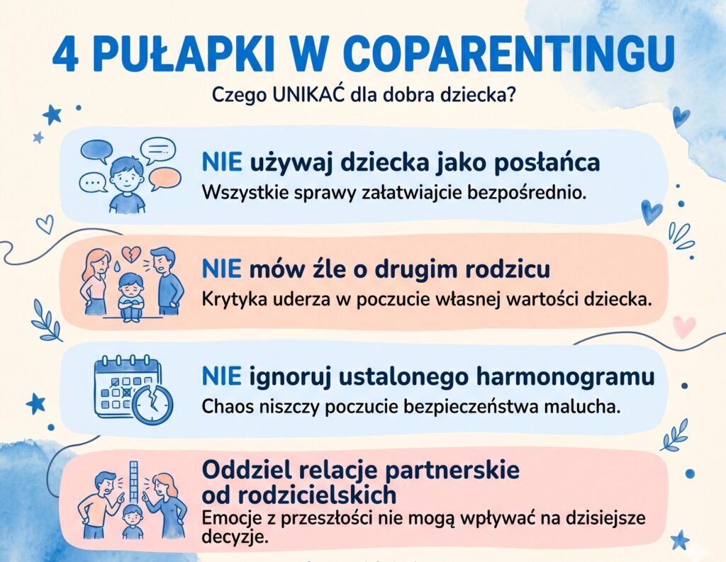 nawyki coparenting budujace i niszczace