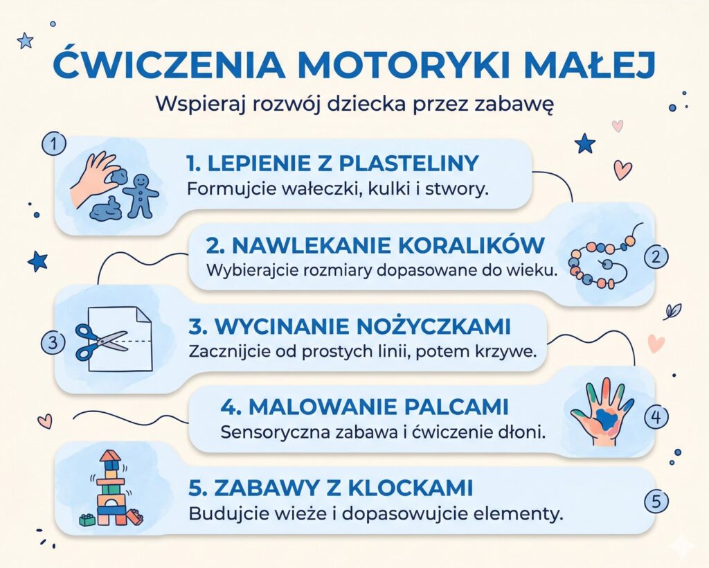 cwiczenia motoryki małej