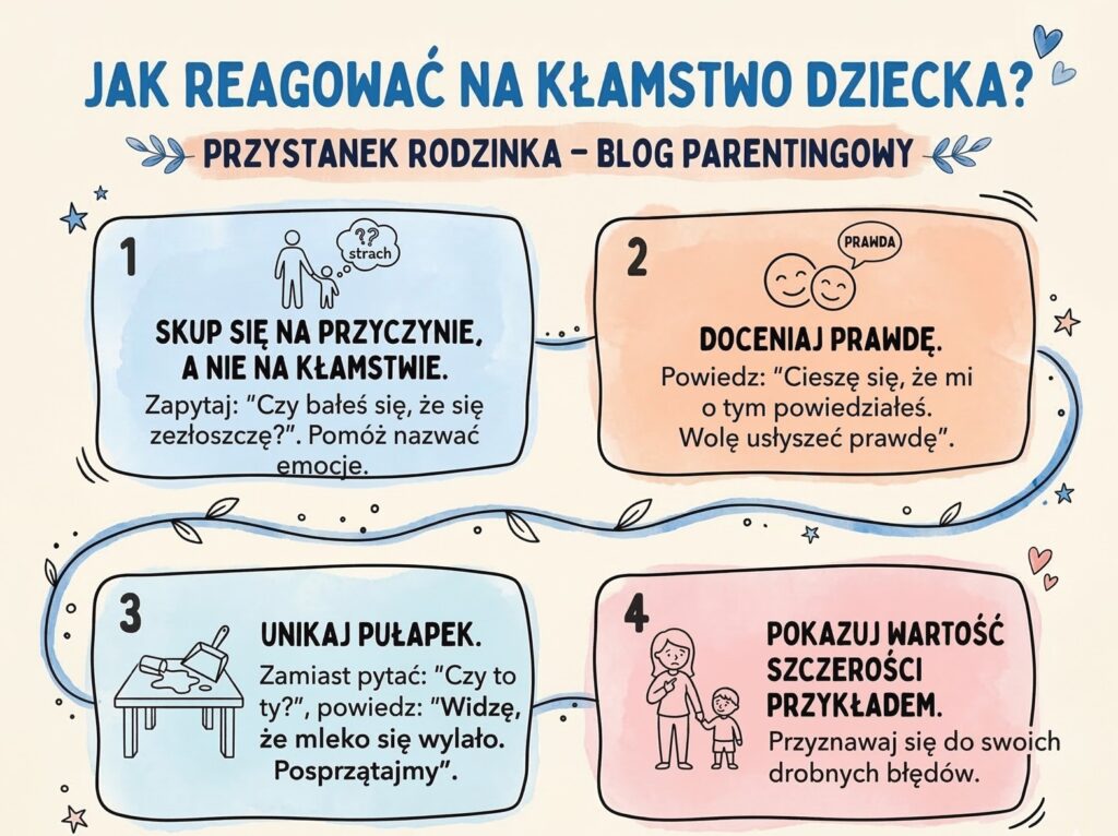 jak reagowac na klamstwo