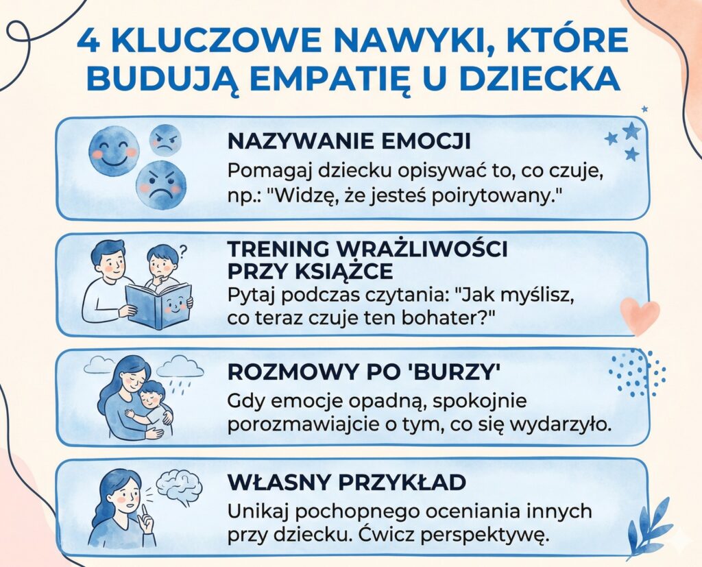 jak rozwijac empatie u dziecka