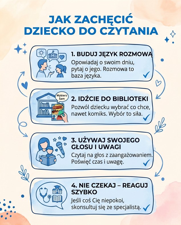 jak zachęcić dziecko do czytania