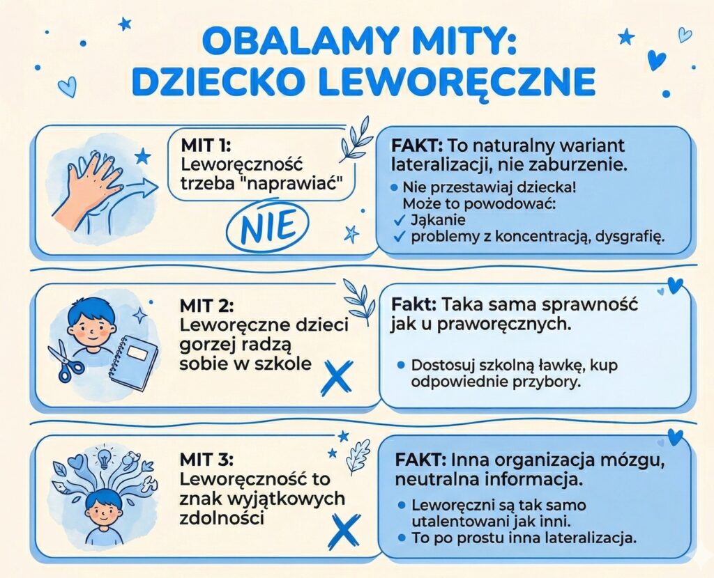 leworęczność u dziecka