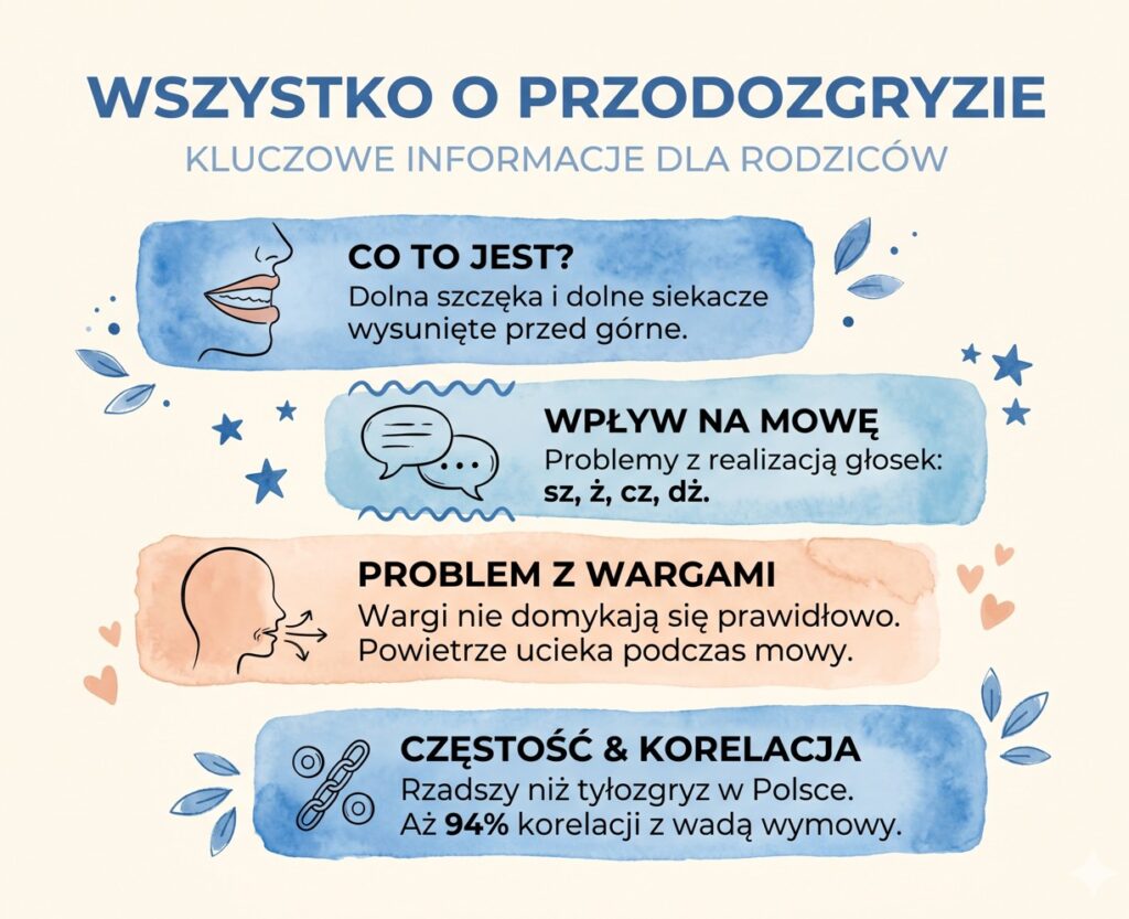 wady zgryzu a wady wymowy
