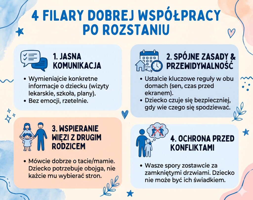 nawyki coparenting budujace i niszczace
