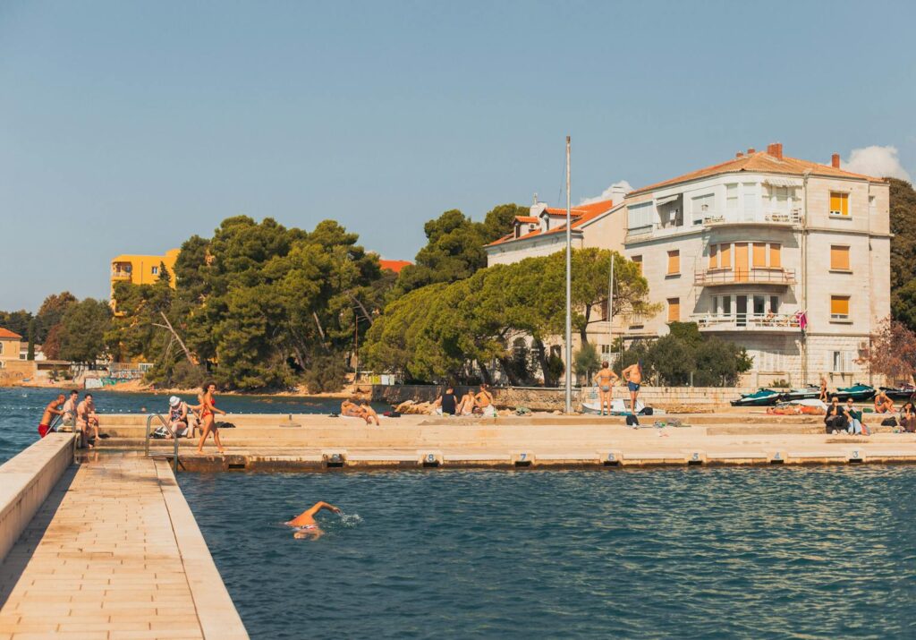 zadar z dziećmi