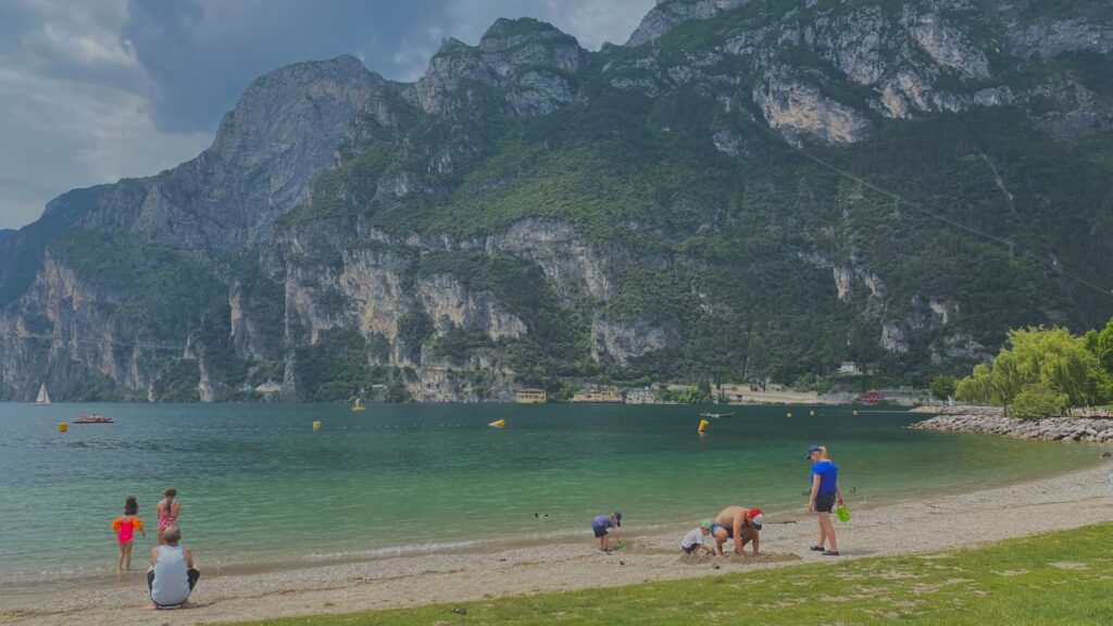jezioro garda z dziećmi