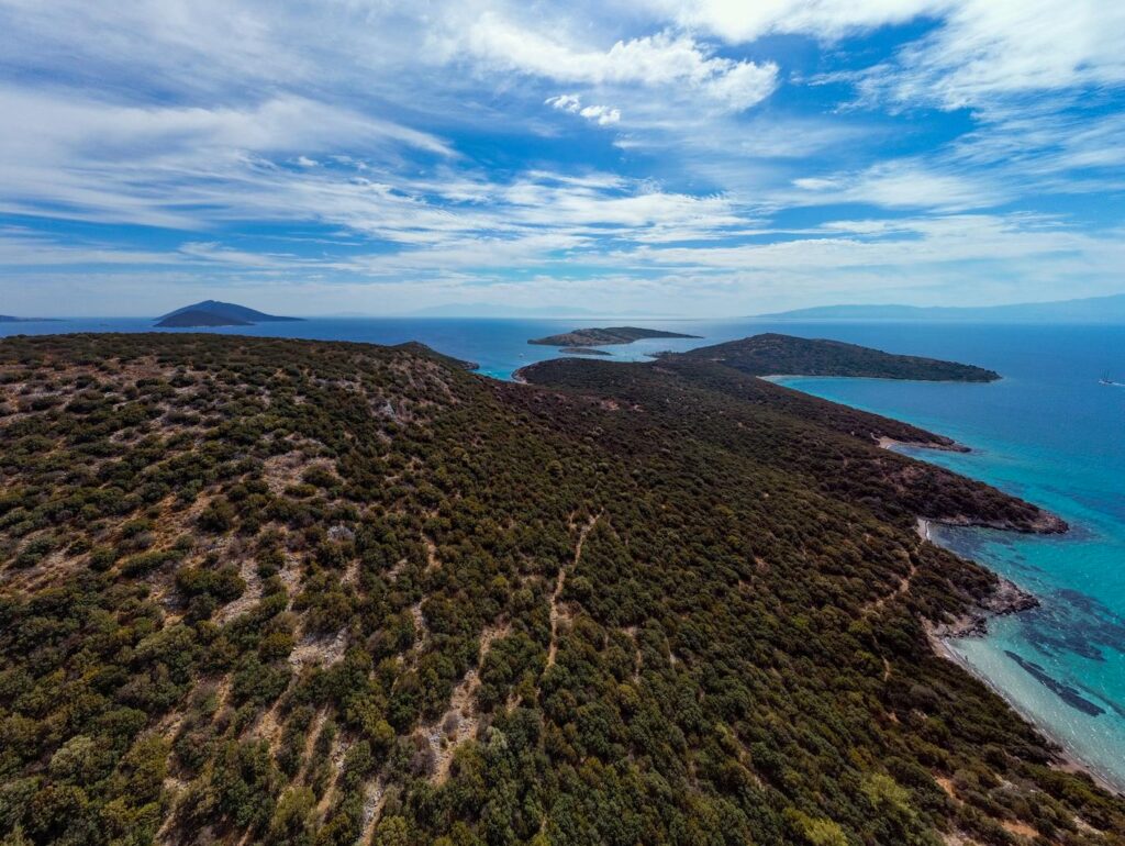 ksamil z dziecmi