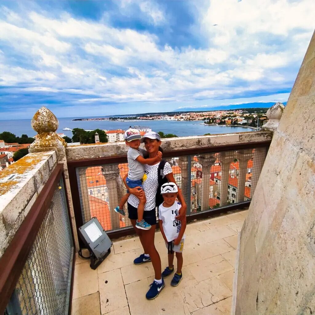 zadar z dziećmi