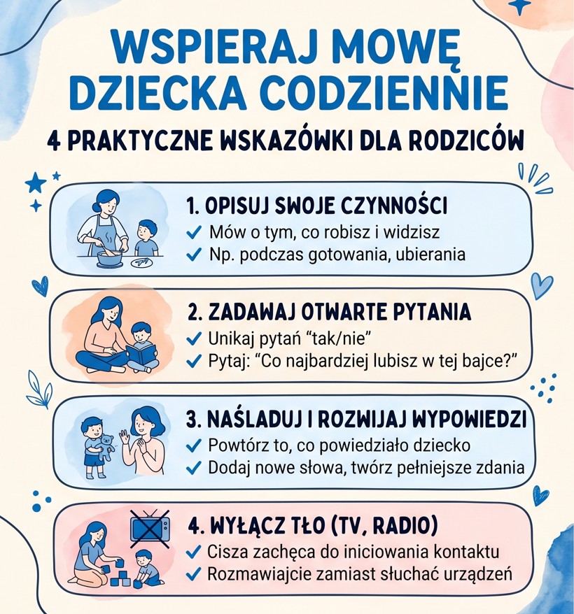 rozmowa a rozwój mowy dziecka