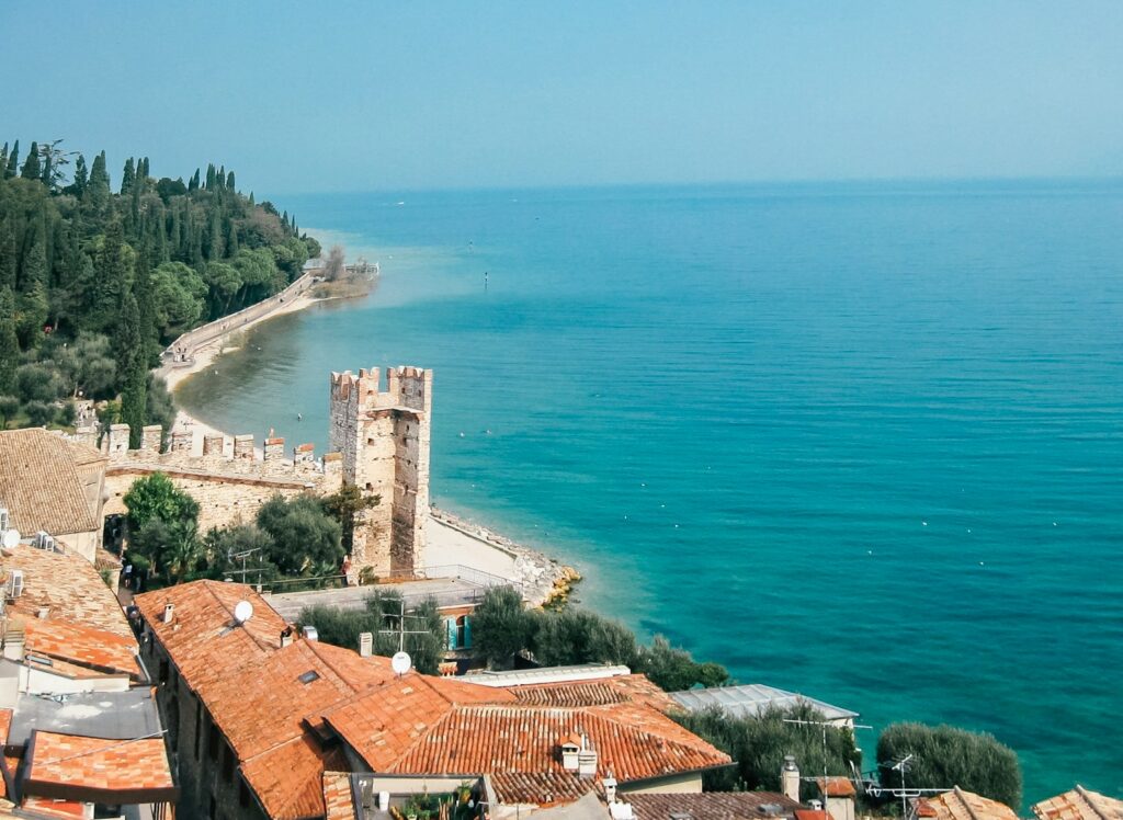 jezioro garda z dziećmi