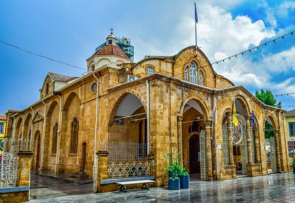church, nature, orthodox, architecture, travel, tourism, sky, building, lefkosia, nicosia, cyprus