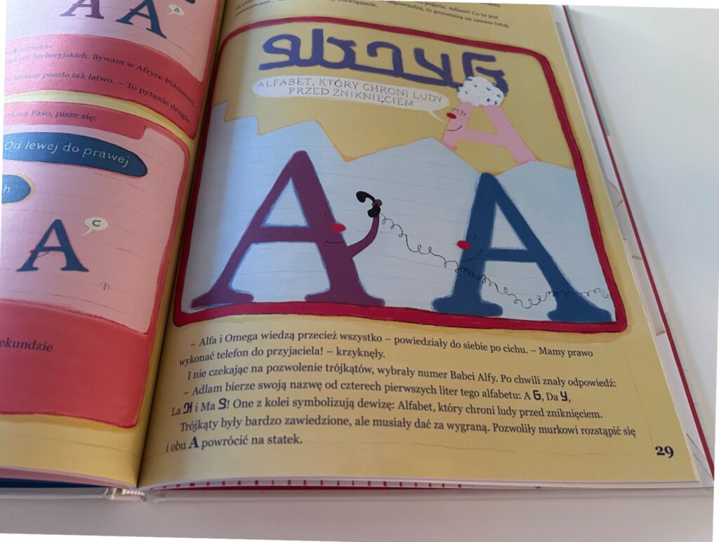 Alif i A. Wędrówki wśród alfabetów