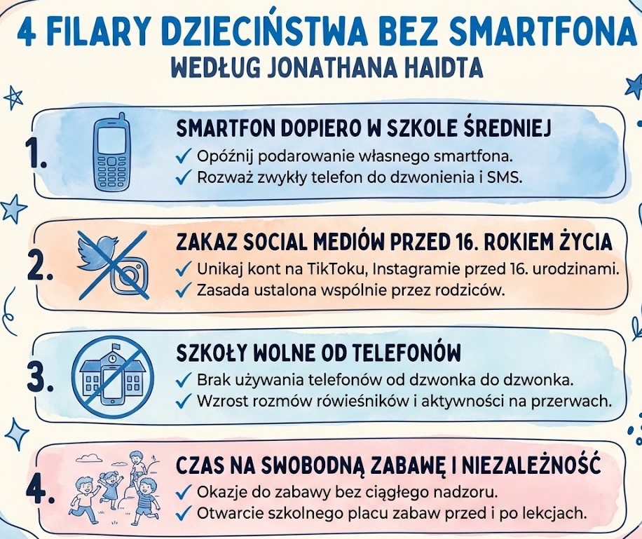 dziecinstwo bez smartfona