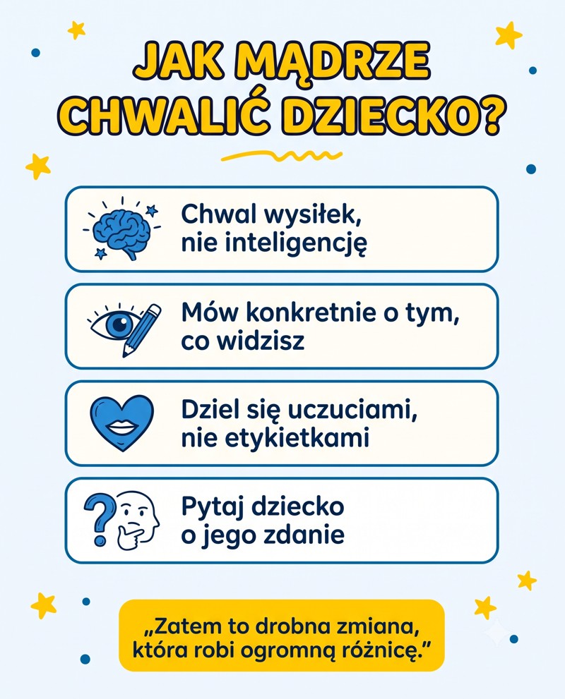 jak chwalic dziecko