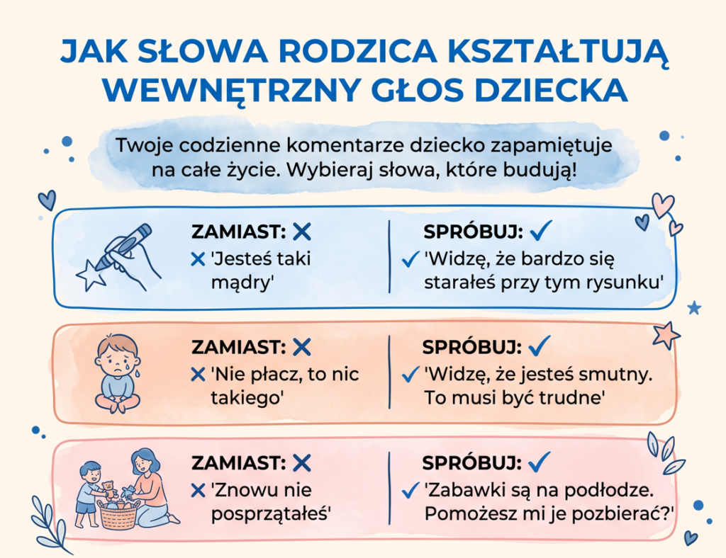 slowa rodzica do dziecka