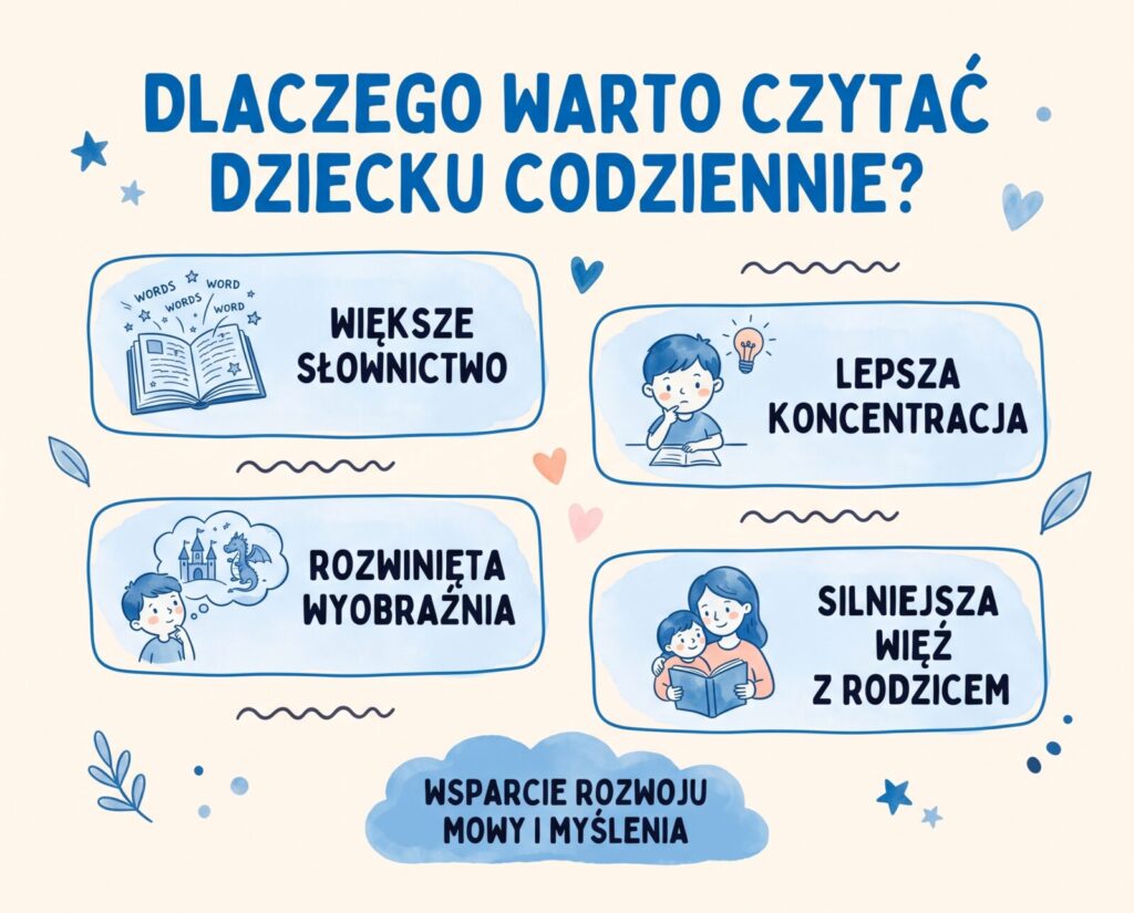 czy czytac dziecku codziennie
