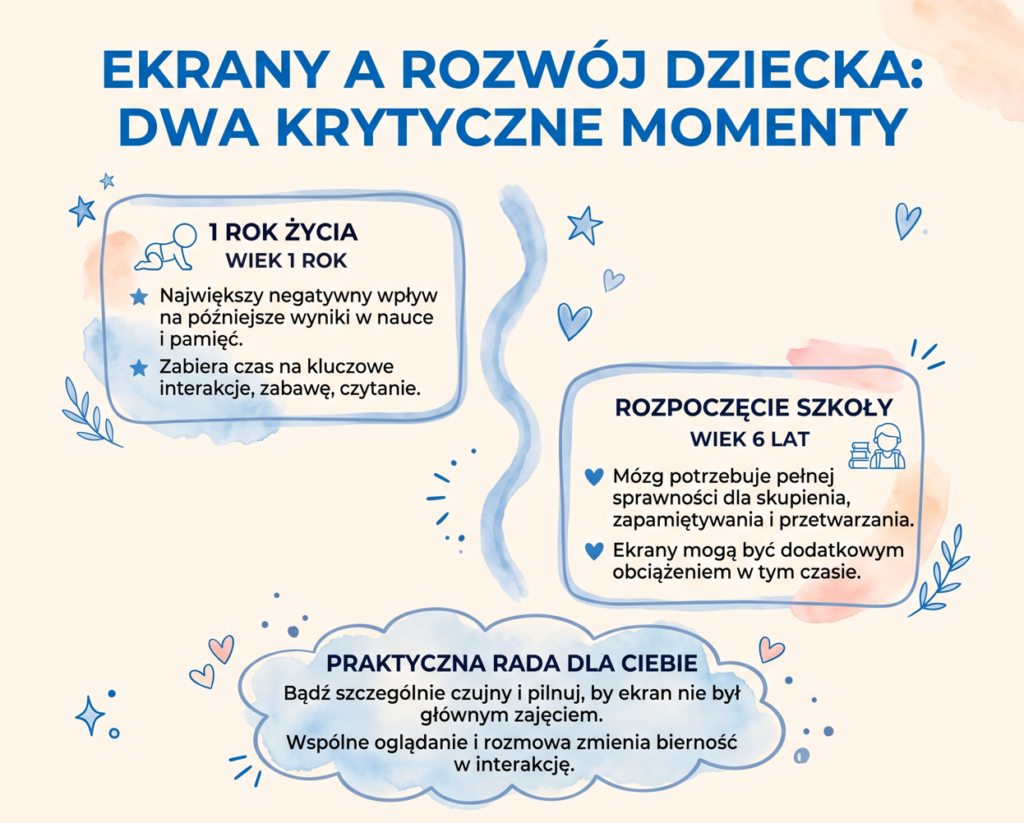 ekrany i dzieci
