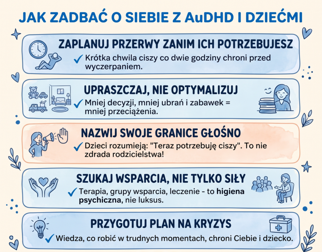 diagnoza AuDHD u rodzica