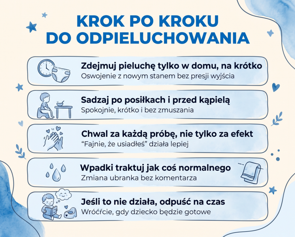 jak odpieluchowac dziecko